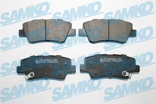 Samko 5SP2219 Brake Pad Set, disc brake 5SP2219