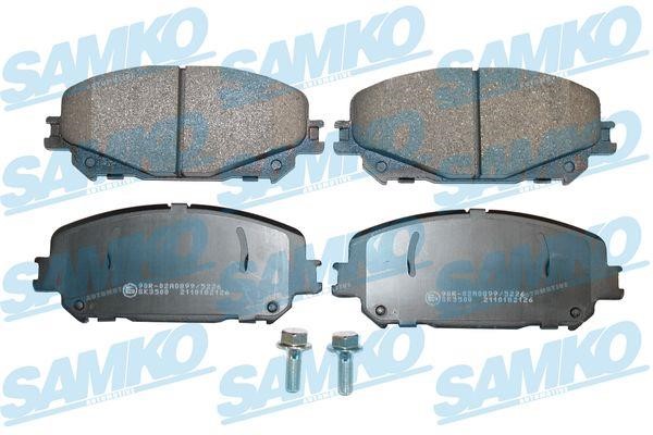 Samko 5SP2126 Brake Pad Set, disc brake 5SP2126