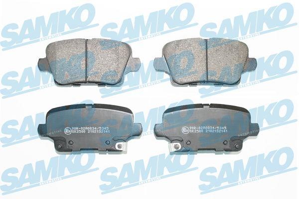 Samko 5SP2141 Brake Pad Set, disc brake 5SP2141