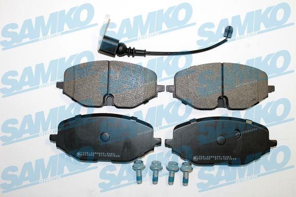 Samko 5SP2184A Brake Pad Set, disc brake 5SP2184A