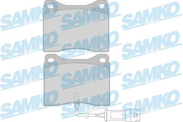 Samko 5SP743 Brake Pad Set, disc brake 5SP743