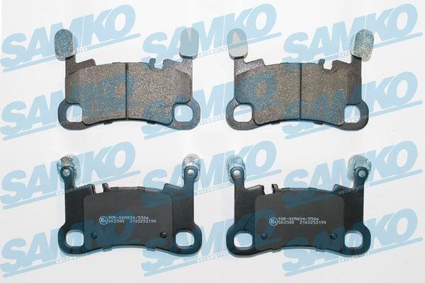 Samko 5SP2190 Brake Pad Set, disc brake 5SP2190