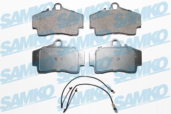 Samko 5SP727A Brake Pad Set, disc brake 5SP727A