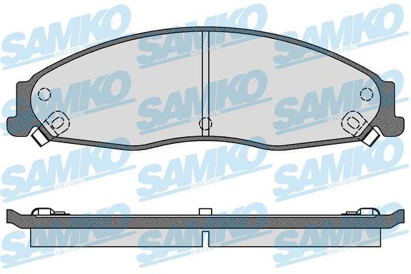 Samko 5SP1704 Brake Pad Set, disc brake 5SP1704