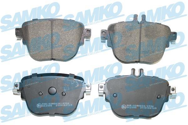 Samko 5SP2168 Brake Pad Set, disc brake 5SP2168