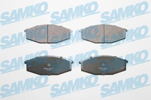 Samko 5SP249 Brake Pad Set, disc brake 5SP249