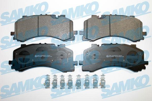 Samko 5SP2170K Brake Pad Set, disc brake 5SP2170K