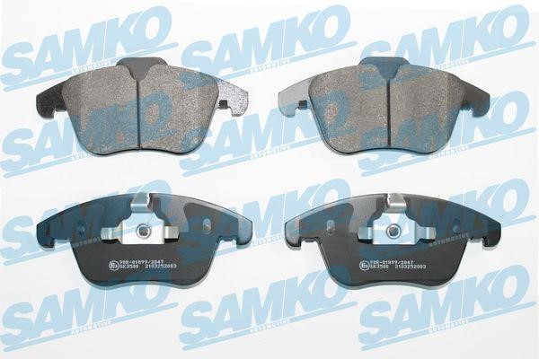 Samko 5SP2083 Brake Pad Set, disc brake 5SP2083