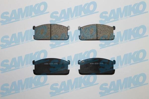 Samko 5SP254 Brake Pad Set, disc brake 5SP254