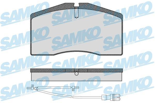 Samko 5SP1585A Brake Pad Set, disc brake 5SP1585A