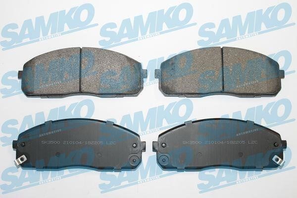 Samko 5SP2205 Brake Pad Set, disc brake 5SP2205