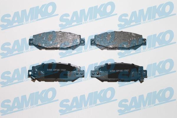 Samko 5SP1385 Brake Pad Set, disc brake 5SP1385