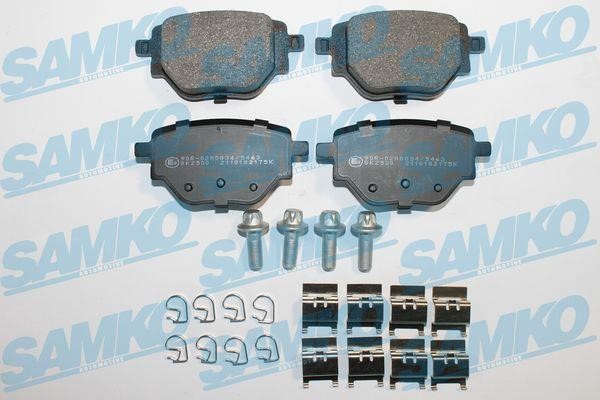 Samko 5SP2175K Brake Pad Set, disc brake 5SP2175K