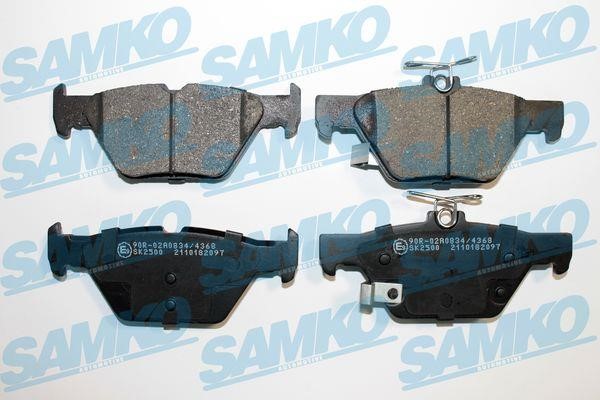 Samko 5SP2097 Brake Pad Set, disc brake 5SP2097