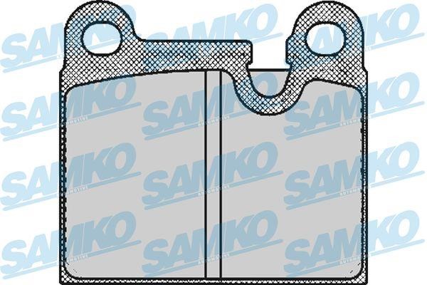 Samko 5SP432 Brake Pad Set, disc brake 5SP432