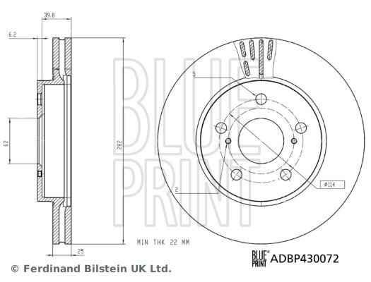 Buy Blue Print ADBP430072 at a low price in United Arab Emirates!