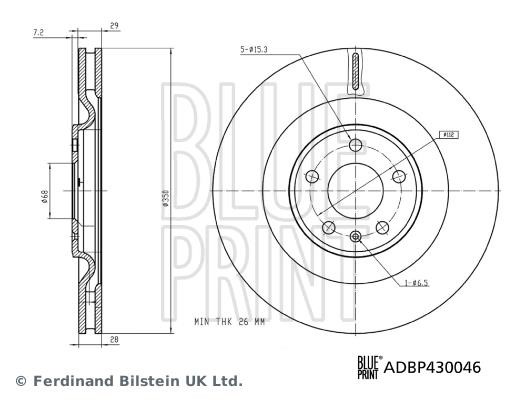 Buy Blue Print ADBP430046 at a low price in United Arab Emirates!