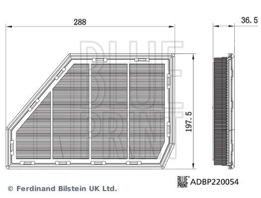 Buy Blue Print ADBP220054 at a low price in United Arab Emirates!