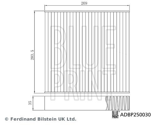 Buy Blue Print ADBP250030 at a low price in United Arab Emirates!