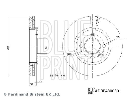 Buy Blue Print ADBP430030 at a low price in United Arab Emirates!