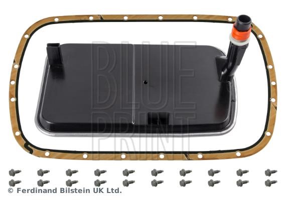 Transmission filter BMW X5: ADBP210022 Blue Print Automatic filter, kit