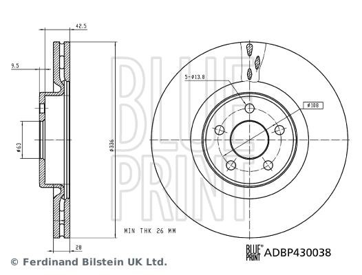 Buy Blue Print ADBP430038 at a low price in United Arab Emirates!