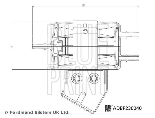 Blue Print ADBP230040 Fuel filter ADBP230040