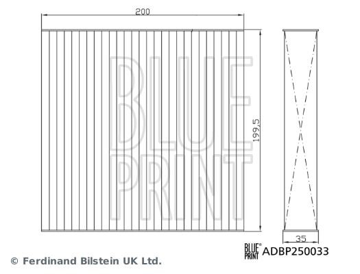 Buy Blue Print ADBP250033 at a low price in United Arab Emirates!