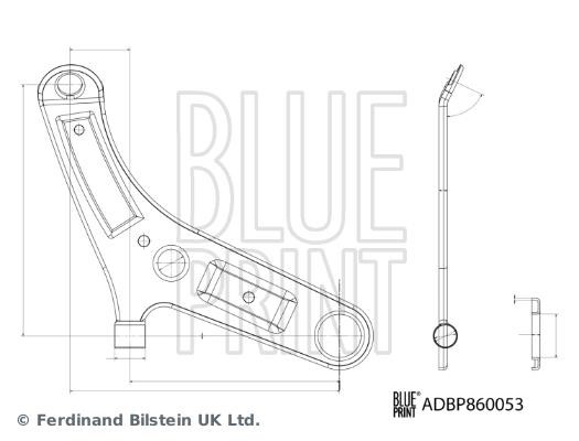 Blue Print ADBP860053 Track Control Arm ADBP860053