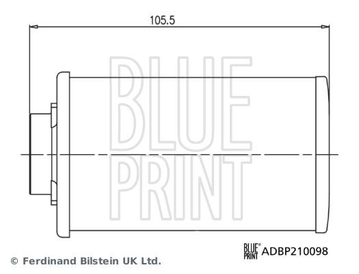 Buy Blue Print ADBP210098 at a low price in United Arab Emirates!