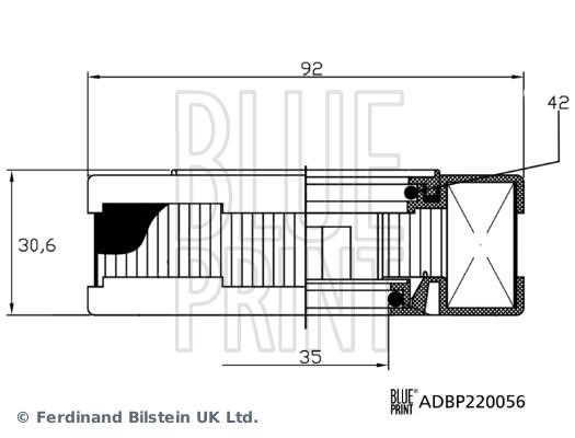 Buy Blue Print ADBP220056 at a low price in United Arab Emirates!