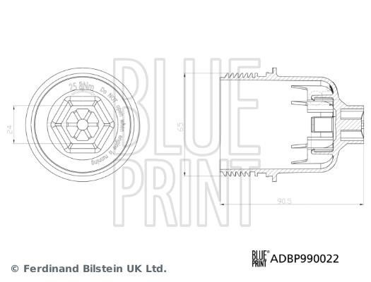 Buy Blue Print ADBP990022 at a low price in United Arab Emirates!