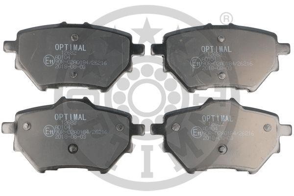 Optimal 12682 Brake Pad Set, disc brake 12682