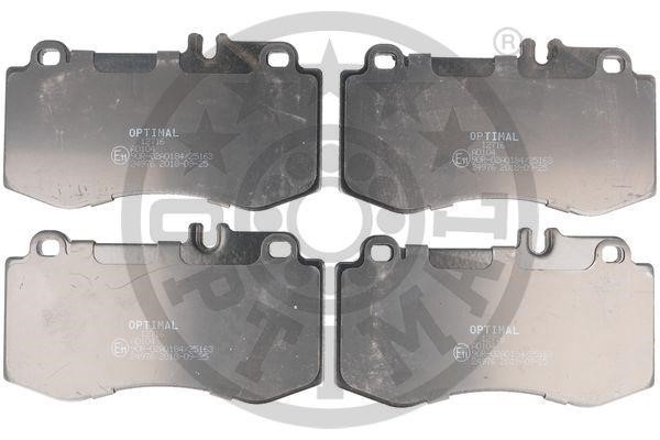 Optimal 12716 Brake Pad Set, disc brake 12716