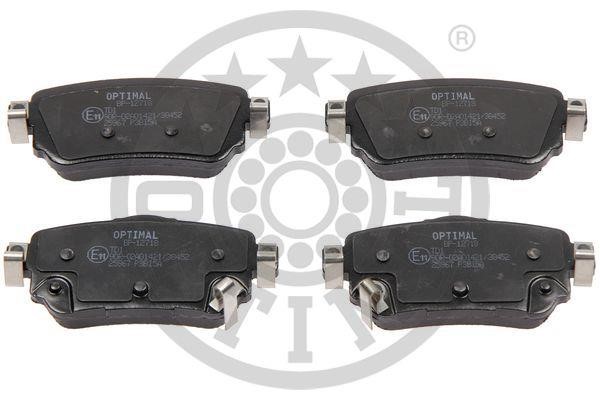 Optimal 12718 Rear disc brake pads, set 12718