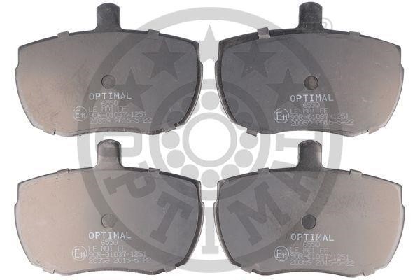 Optimal BP-06550 Front disc brake pads, set BP06550
