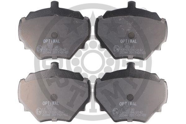 Optimal BP-06551 Rear disc brake pads, set BP06551