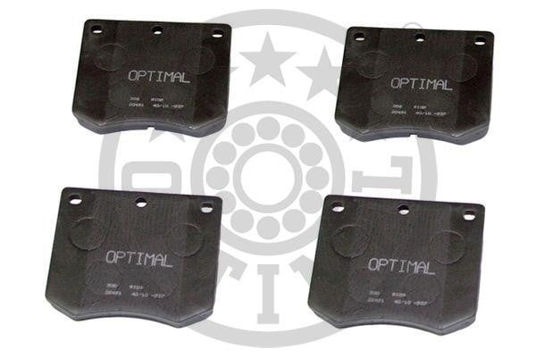 Optimal BP-09109 Front disc brake pads, set BP09109