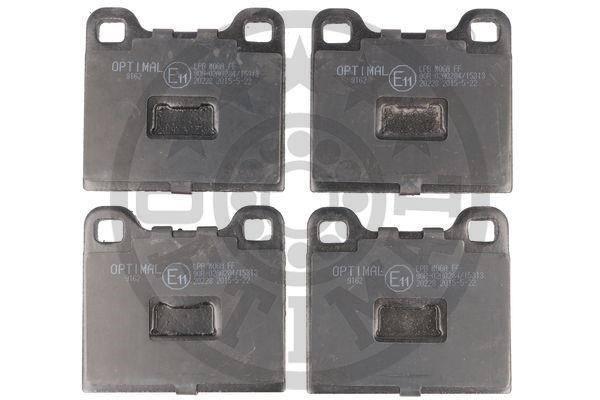 Optimal BP-09162 Brake Pad Set, disc brake BP09162