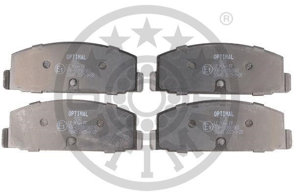 Optimal BP-09202 Rear disc brake pads, set BP09202