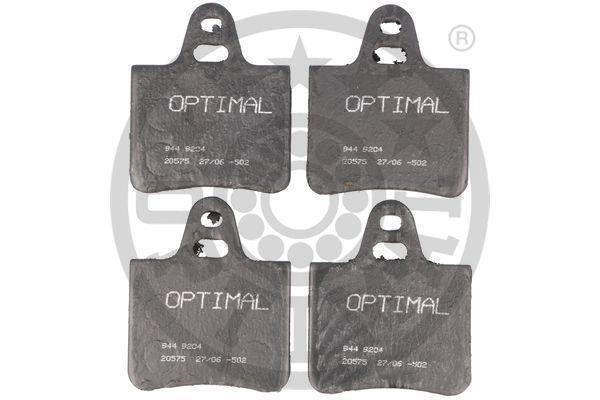Optimal BP-09204 Rear disc brake pads, set BP09204