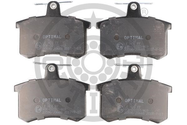 Optimal BP-09272 Rear disc brake pads, set BP09272