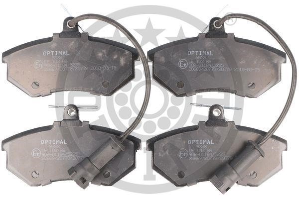 Optimal BP-09338 Brake Pad Set, disc brake BP09338