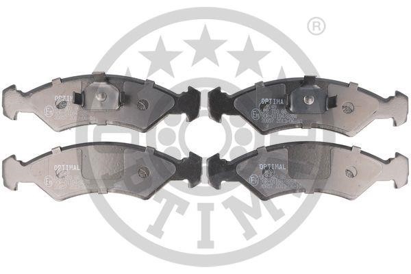 Optimal BP-09349 Front disc brake pads, set BP09349