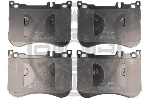 Optimal BP-12657 Brake Pad Set, disc brake BP12657