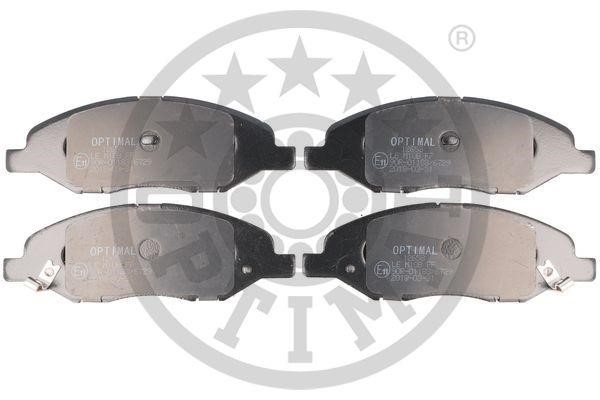 Optimal BP-12658 Brake Pad Set, disc brake BP12658