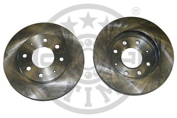 Optimal BS6620 Front brake disc ventilated BS6620