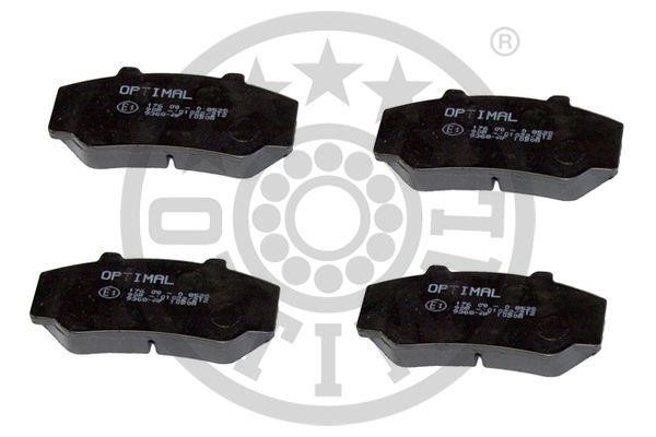 Optimal BP-09368 Brake Pad Set, disc brake BP09368