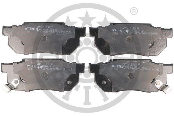 Optimal BP-09401 Front disc brake pads, set BP09401