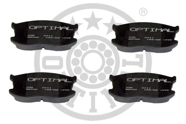 Optimal BP-09411 Brake Pad Set, disc brake BP09411